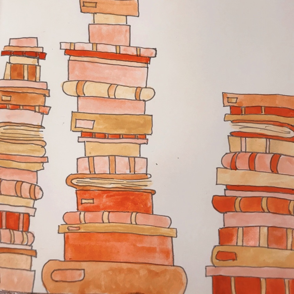 Mini book illustration/ water color